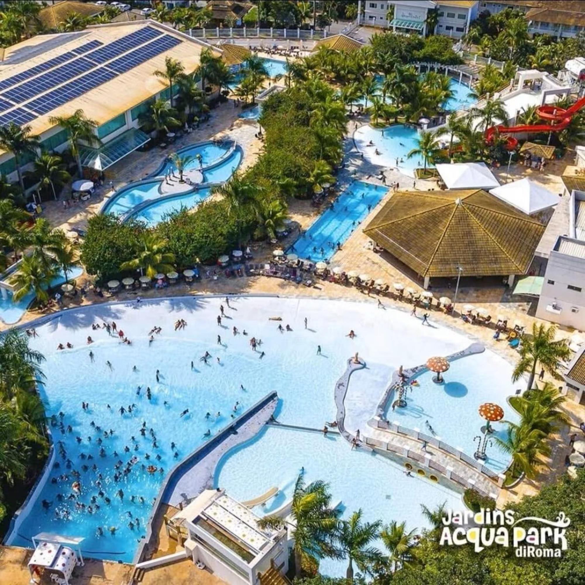 L'Acqua Diroma - Suites Confortaveis - Diversao Garantida - Piscina De Ondas Exclusiva كلدس نوفاس المظهر الخارجي الصورة
