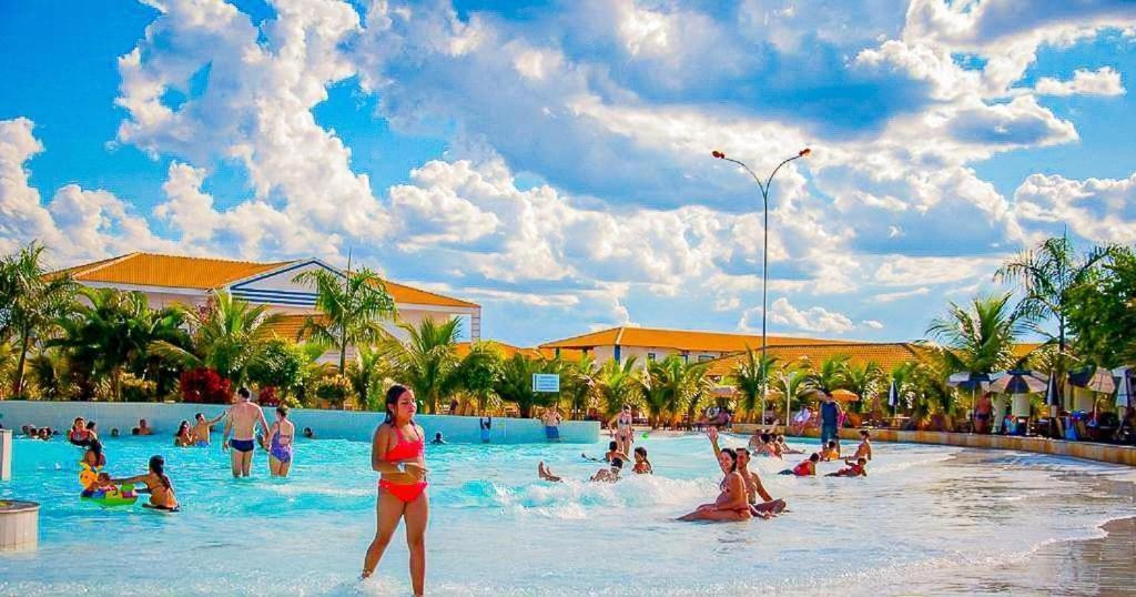 L'Acqua Diroma - Suites Confortaveis - Diversao Garantida - Piscina De Ondas Exclusiva كلدس نوفاس المظهر الخارجي الصورة